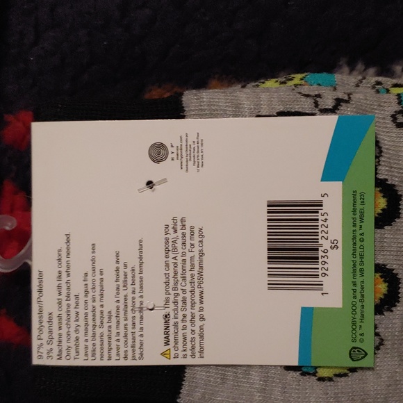 Scooby-Doo™ Mens Crew Socks 2-Pack   NWT - Picture 3 of 3